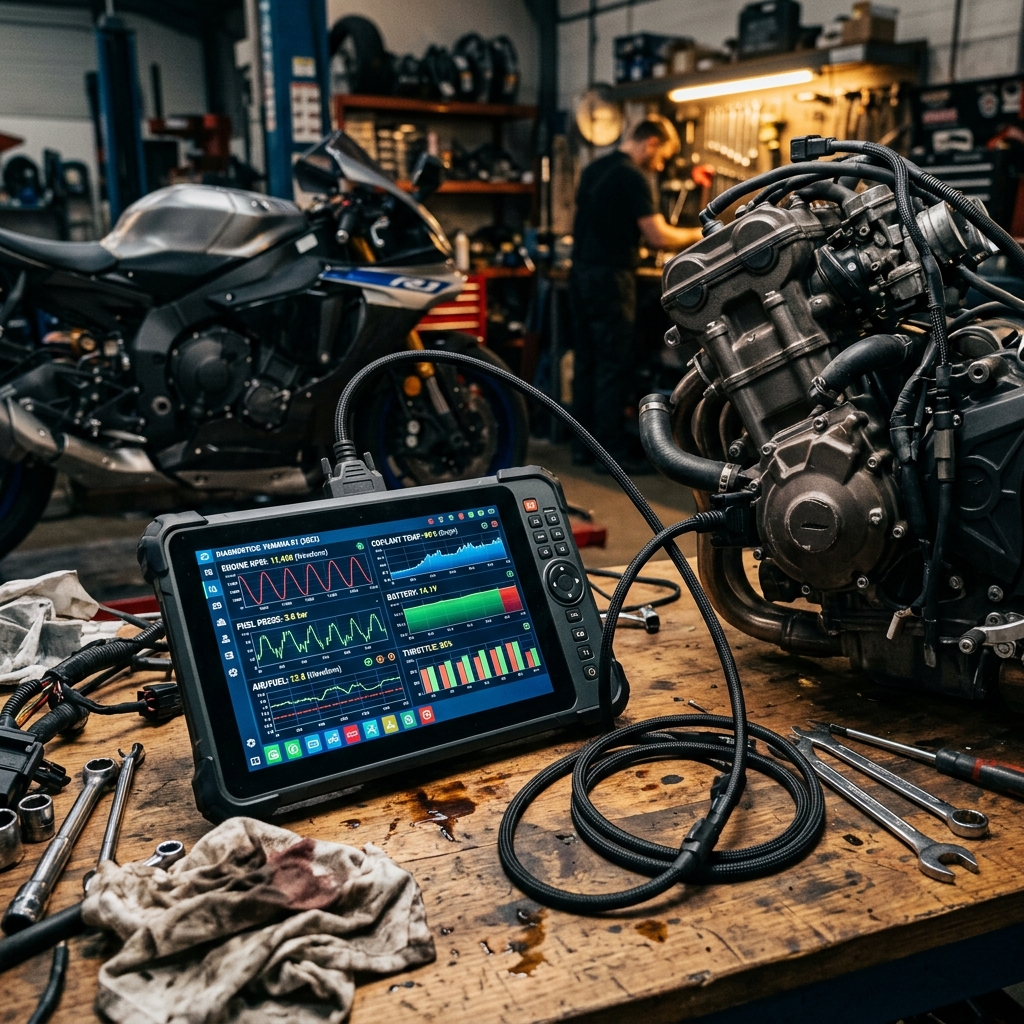 Scanner de Diagnóstico de Motos